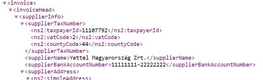 Bankszámla a NAV XML-ben