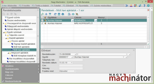 Kiadott ajánlatok lekérdezése
