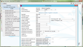 Bővített készlet lista (LG)