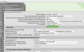 Árkiértékelés dátumának megadása