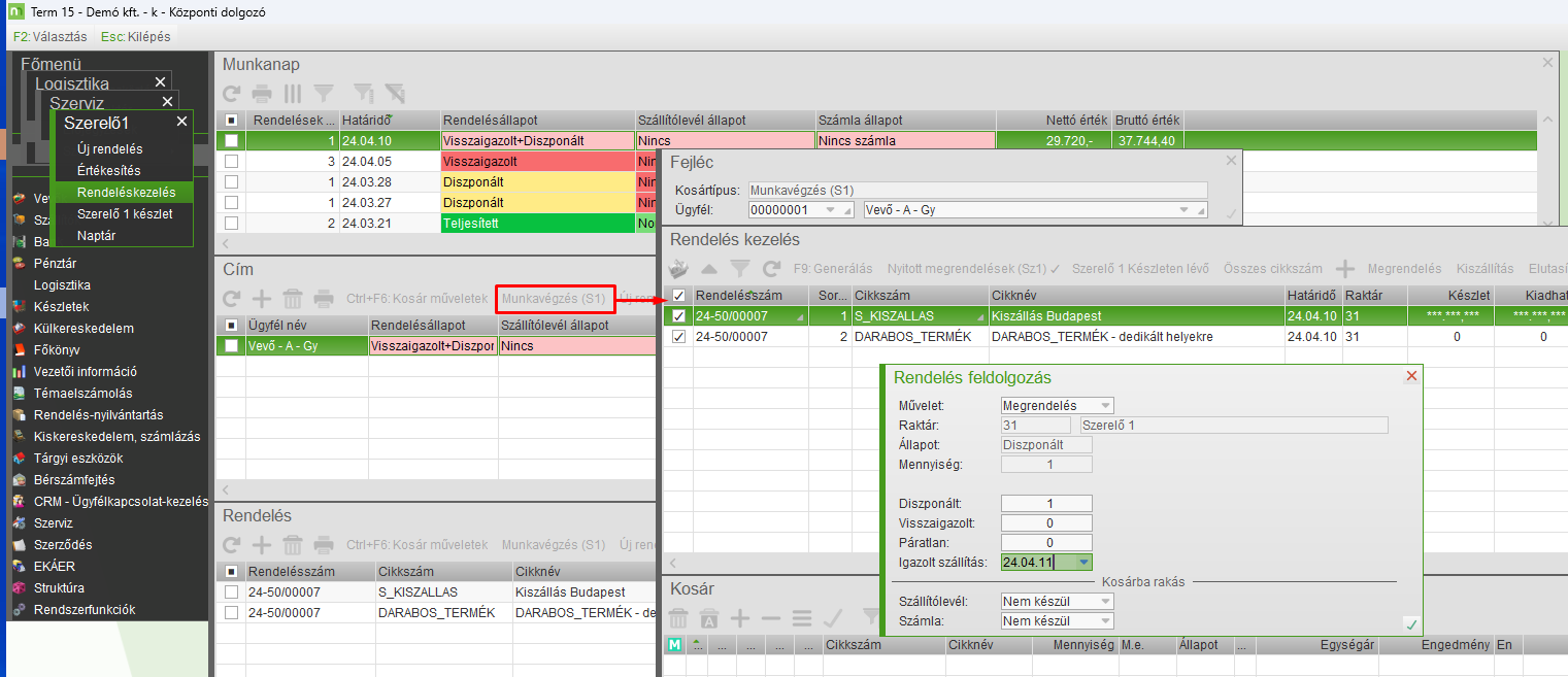 Munka átütemezése
