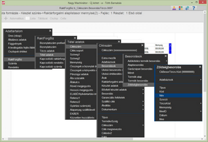 Zöldségbesorolás kiválasztása a formázóban