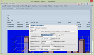 Diagram adatok megadása