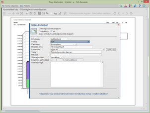 Emailezés beállítása