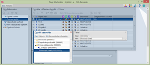 Besorolás generálás az ügyfélkezelésből