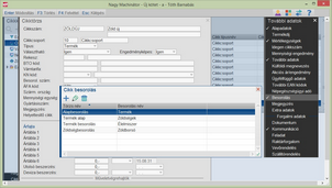 Besorolás megadása a cikktörzsben