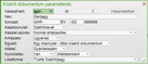Kísérő dokumentumok paraméterezése