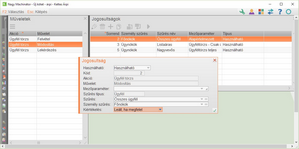 Jogosultságrekord felvétele