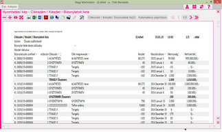 Ismétlődő sorszámozás a listán