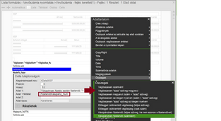 Végösszeg mezők használata tizedespont esetén
