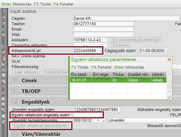 Kisadózó beállítása a Saját címben az A60-hoz