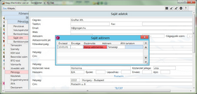 Alanyi adómentesség megadása a saját adatok funkcióban