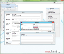 Telephelyügyfél felvétele