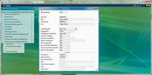 Bérjegyzék párbeszéd ablaka