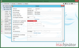 13M29 nyomtatvány elkészítése