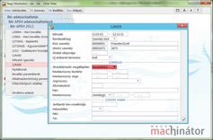 12M29 elkészítését végző menüpont