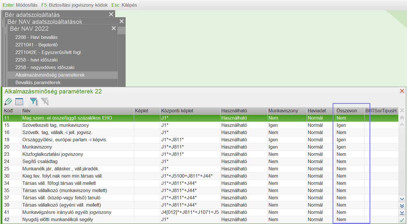 Alkalmazás minőség paraméterek