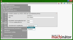Nyilatkozat felvétel