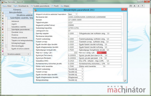 Egészségügyi szolgáltatási járulék megadása a számfejtés paraméterekben