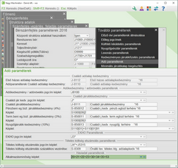 Haviadat paraméterek