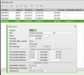 Hóközi előleg kifizetés és a visszavonás bérlemei