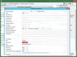 Költséghely/témaszám megadása