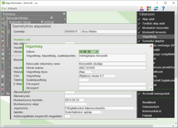 Végzettség rögzítése