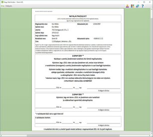 Nyilatkozat a 2015. évi SZJA megállapításról