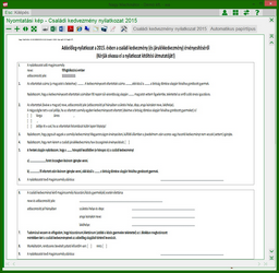 Nyilatkozat a családi kedvezmény érvényesítéséről