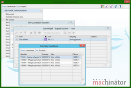 Bevallások elérése Bér-szűrésből