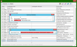 Bérszámfejtés szűrés forma felvétel összesítő alapján
