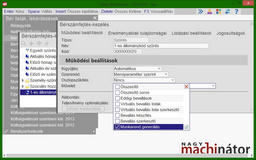 Művelet rendelése szűréshez