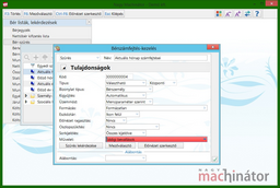 Eddigi bevallások művelet beállítása