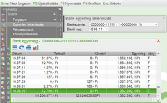 Bankegyenleg lekérdezés