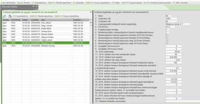 1405 KSH adatszolgáltatás legyűjtés