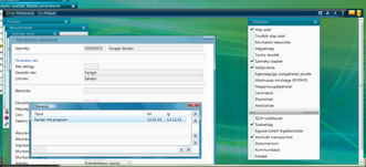 Személytörzsben a Karrier híd program beállítása