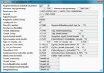 Számfejtés paraméterek 2011