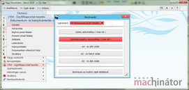 Lapolvasó választás