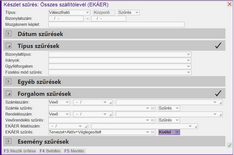 Kitöltés forgalmi bizonylatból