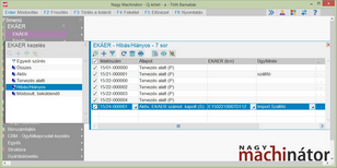 Hibás/Hiányos EKÁER-ek lekérdezése