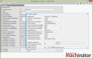 Mozgásnemtörzsben az EKAER sorozat megadása