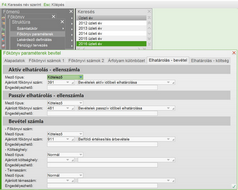 Elhatárolás paraméterezés