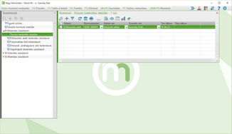 Betárolási utasítások lekérdezése