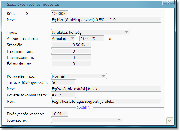 Pénzbeli egészségbiztosítás járulék