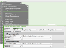 Árfolyamkülönbözet számítás