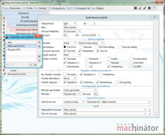 Áfásszámla paraméterezése