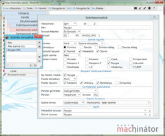 Nyugta paraméterezése
