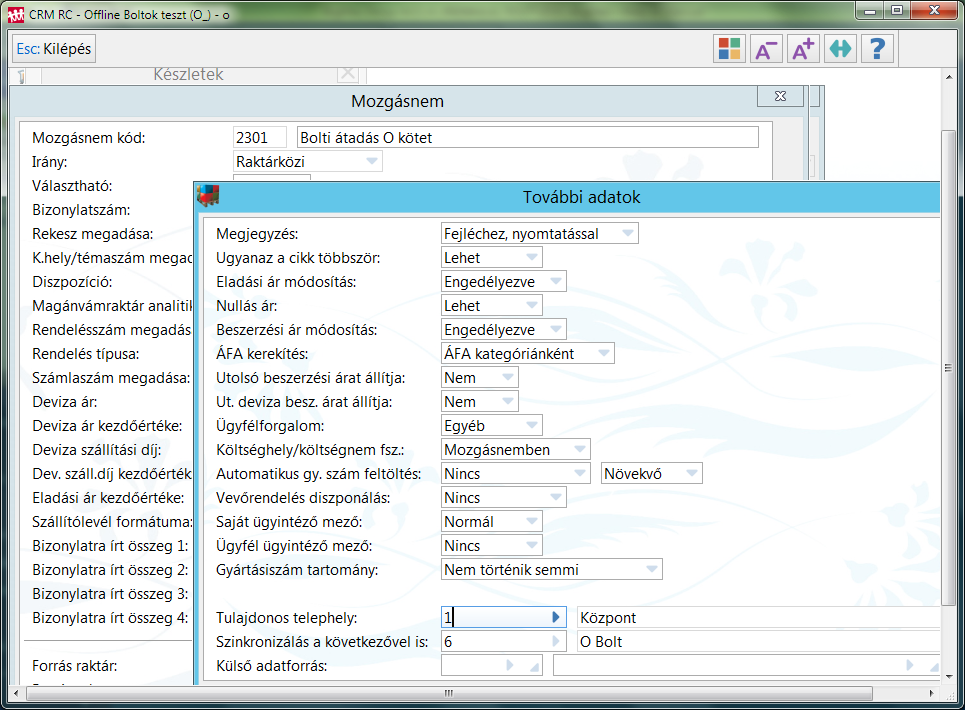 Boltba szállítás mozgásneme