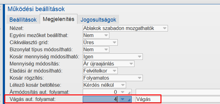 Auto_ID aktiválása
