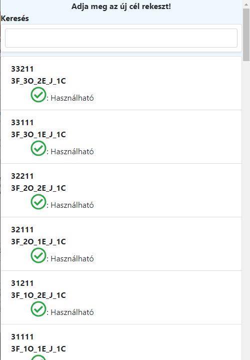 Rekeszajánlás algoritmus